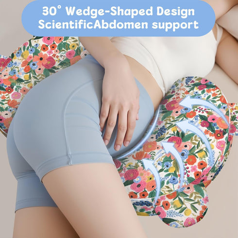 gxfcymxbd Pregnancy Pillow for Sleeping,Maternity Pillow with Cooling,Maternity Support for Back and Hip Relief,Soft