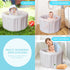 Hantaiwan 24-36 Inflatable Baby Bath Seat for Sitting Up XL, Inflatable Soft Tub for Months, Anti - Collision