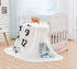 47''x40'' Baby Monthly Milestone Blanket - Organic Plush Fleece Photography Background Prop for Boy Girl Newborn Soft