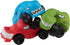 ORB Funkee Stretchee Racers Assorted Expressions 3 Pack, Sensory/Fidget Collectible Toys for Kids and Adults