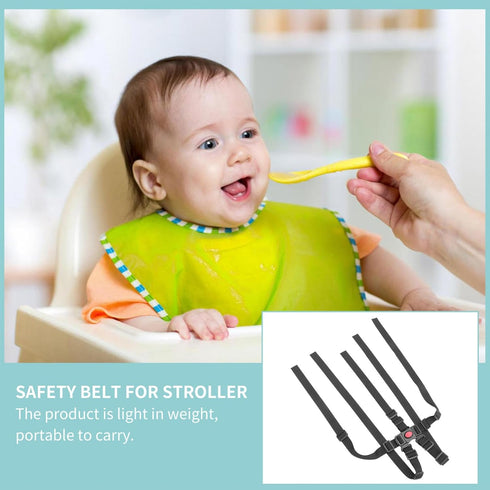 BESPORTBLE Universal Stroller 3 pcs Shoulder Straps Holder for Kid Safety Chair, Adjustable Pram Child Carrier