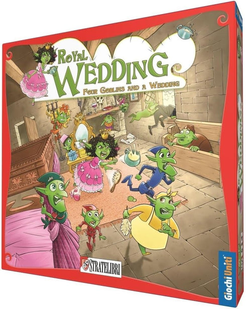 Giochi Uniti Royal Wedding Board Game | Strategy Adventure Game for Kids and Adults | Family Game Night | Ages 8+ | 2-8