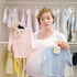 Closet Set 8 24 Baby Dividers for Clothes Organizer - of Beautiful Wooden Double-Sided Baby Clothes Size Hanger