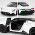 1/32 Maserati MC20 Alloy Model Car, Pull Back Function, Sound and Bright Light, Model Toy for Collection, Gift for Kids