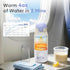 5 MOMFANN Portable Bottle Warmer for Travel, Dual Heating Modes Baby Milk Warmer On The Go for Breastmilk, Water