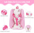 Set 1012 Inch BABESIDE Baby Doll Carrier Realistic Baby Doll Accessories with Carrier, Bib, Rattle, Bottle & Feeding
