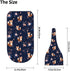 Nanyizly Set 0-6m Cute Foxes Flowers Newborns Beanie Swaddle Blanket Baby Receiving Blankets for Infant Boy Girl