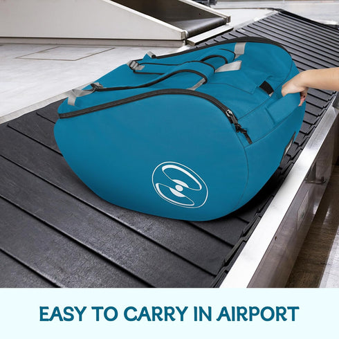 YOREPEK Padded Car Seat Travel Bag for Airplane, Compatible with Doona, Fit for Evenflo Shyft DualRide without Base