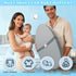Baby Diaper Changing Pad, Wipeable Baby Changing Pad for Dresser, Contoured Waterproof Changing Pad with PU Cover