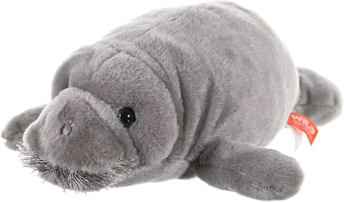 10 Inches Wild Republic Manatee Plush, Stuffed Animal, Plush Toy, Gifts for Kids, Cuddlekins