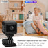 Zyee Syee 4k Security Camera for Home Use, Wireless Indoor Camera with Night Vision, Motion Detection & Real-Time