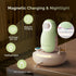 PC20F Trimmer MelodySusie Baby Electric Nail File Kit, Magnetic Rechargeable & Safe Nail with Night Light, Quiet
