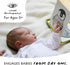 Wee Gallery Art Cards for Baby - Durable High Contrast Black and White Animal Flashcards for Newborns, Sensory Toys,