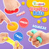 24 Pack Squishy Stress Balls for Kids - Dough Squishy Fidget Toys for Anxiety Relief, Classroom Prize Party Favors Bulk