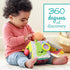 Infantino Peek & Seek Sensory Discovery Cube, Selfie Mirror for Early Fine Motor Skills Development, for Infants &