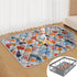 Jaobeem Baby Play Mats for Floor, Foldable 74x50 Playpen Mat Grey, Thicken