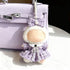 Ueuo 17cm Set Clothes for LABUBU Doll (NO Doll), Outfit for LABUBU, Dress and Hairpin for LABUBU Dress Up, Fashion