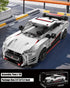 TYCOLE Set 6+ (317PCS) Super Sports Car Building Block with Display Case, Speed Race Cars Building Toys, Collectible