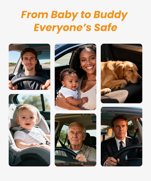 BV2 4.5" 1080P Babyvue USB Car Camera for Baby : Car Seat Camera with Crystal Clear Mirror View, Easy Installation