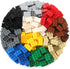 Feleph 2x3 Bricks Bulk 260 Pieces Multicolored Classic Basic Parts Building Creative Play Set Blocks Toy Accessories Compatible with 3002 Major Brands (10 Mixed Color)