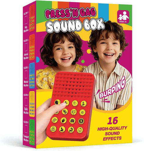 Ninigai 16 6 7 8 9 10 11 12, Musical Sound Effects Machine - Sounds Instrument Themed Noise Maker For Kids With Volume