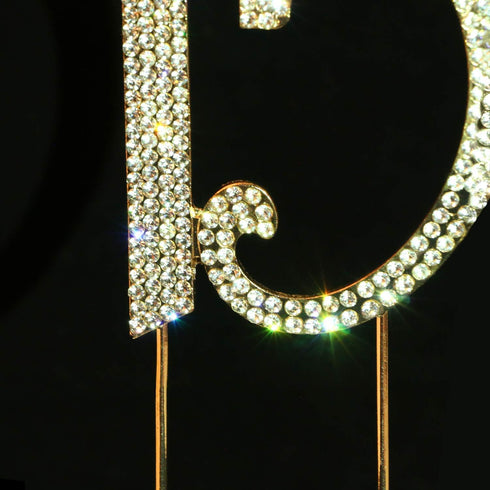 Premium Bling Rhinestone Diamond Gems Cake Topper by Scotamalone15