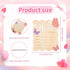 Goktvai Hello World Board, Wooden Butterfly Daisy Baby Birth Announcement Sign Newborn Birth Sign for Information