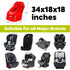 Infant Car Seat Travel Bag for Airplane - Durable Gate Check Bag for Car Seats that fits easily on Convertible Car