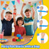 PuraEase 6PC Textured Slap Bracelets - Silicone Sensory Fidget Toys for Kids, Teens & Adults - Calming Tools