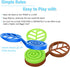 Stack-a-Rainbow-Tree 70 Piece Plastic Stacking Blocks, Balance Game Building Toys for Kids Ages 3-8, Montessori Gifts