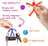 MAGMEN Magnetic Travel Toys - Stretchy, Fun, and Educational Fidget Toys for Kids and Adults, Pack of 10