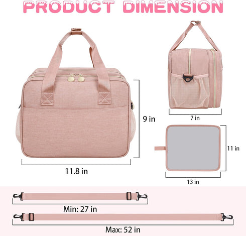 Momcozy, OCKLILY Wearable Breast Pump Bag, Breast Milk Cooler Bags with Insulated Compartment, Pumping Bag Compatible