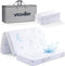 Trifold Pack and Play Mattress 38"x26", Double-Layer Pack N Play Mattresses for