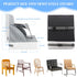 Toddler Booster Seat for Kitchen Chair Dining Table, PU Waterproof Strong Support Portable Booster Chair for Toddlers