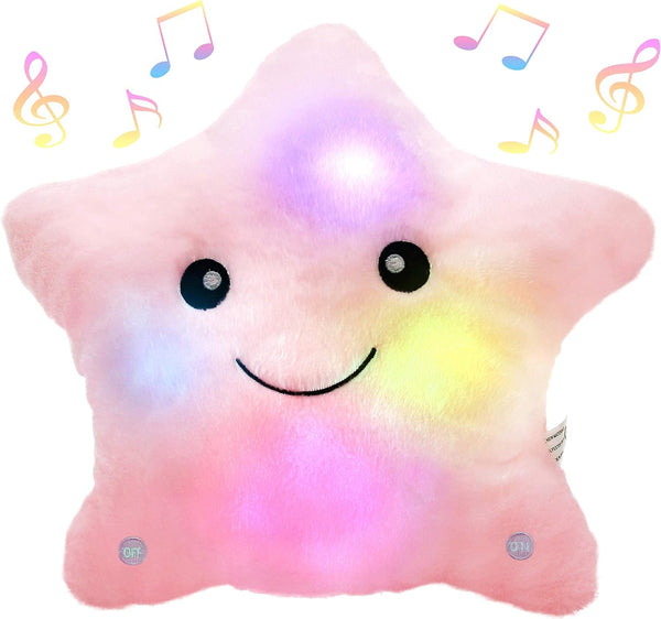 BSTAOFY 13'' Light up Musical Twinkle Star Plush Soft Creative Lullaby Glowing