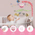 Pack YUNGCHI Baby Crib Mobile with Music and Lights for Boys Musical Mobile Safari Animals for Girl Crib Bassinet Toys
