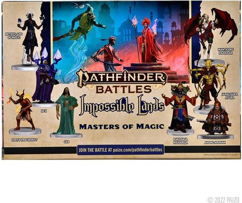 Pathfinder Battles: Impossible Lands - Masters of Magic Boxed Set