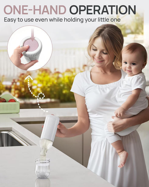 CozyStyle Portable Baby Formula Dispenser with Quick Release Feature - Ideal for Travel