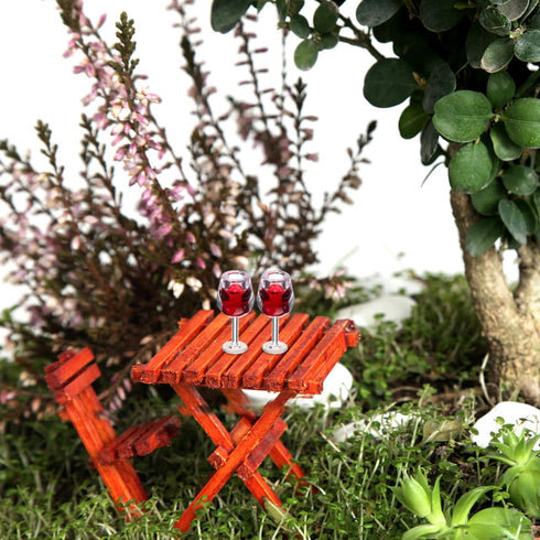 18Pcs Set NUOBESTY Mini Bottles Dollhouse Champagne Miniature Red Wine Bottle Mini Cocktail Glasses Drink Cups