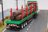 1:50 Gemini&Genius Timber Truck Toys for Kids, Heavy Duty Alloy Truck Timber Construction Vehicle, Scale Diecast