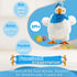Electric Egg Laying Chicken Plush Toy with Music for Easter Fun