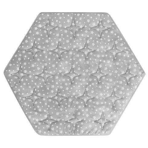 Hexagon Playpen Mat Compatible with POP 'N GO Baby Playpen, 59 Inch