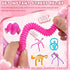 eowvsio 4PCS 3+ Dinosaur Pop Sensory Tube,Airplane Travel Toys for Toddlers Kid Boys Girls Year Old Ages ADHD Autism
