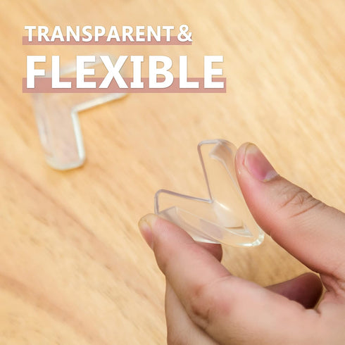 AIXMEET 8 pack Corner Protector for Baby, Clear Corner Protectors , Furniture Corner Guard & Edge Safety Bumpers , Baby