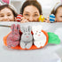 ZZXIAOJIE Easter Hide-and-Seek Bunnies in Carrot Pouch,Three Bunnies in a Carrot Purse,Carrot Plush Toy,Plush Stuffed