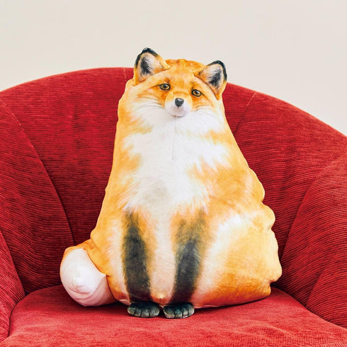 Sew Butiful Fox Stuffed Animal, Fox Plush Pillow, Cute Plushies, Throw Pillow Doll Plush Toys Birthday Gift for Girls