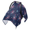 Mazeann July 4th Stars Fireworks Car Seat Cover Baby Breathable Soft Infant Carseat
