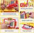 FS Pretend Play Cash Register Toy - True Barcode Scanner & Calculator, Supermarket Cashier for Kids