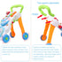 2 in 1 Sit to Stand Baby Walker with Music and Light, Push Toys for Toddlers 1-3 for Learning to Walk, Baby Walking Toys