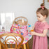 BABESIDE 5 Pcs Baby Doll Diaper Bag Set, Includes Magic Bottles, Changing Mat, Doll Diapers for 17-22 inches Dolls